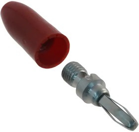 108-0302-001, Test Plugs &amp; Test Jacks BANANA PLUG RED