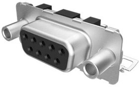 D50S82C4PA00LF, D-Sub Standard Connectors D-Sub Pressfit Connector, Input Output Connectors, Signal 50 way Socket Right Angle Press-Fit Euro