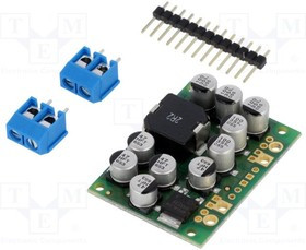 POLOLU-2882, Преобразователь: step Down, Uвых: 6В, Uвх: 7,2-40В, 15А, 80-95%