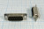 DS1033-15MBNSISS, Разъем D-SUB, вилка, 15 контактов, на кабель, предельный ток/напряжение 5А/1000 В