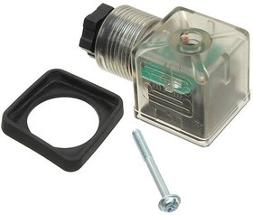 1210640578, Circular DIN Connectors LED + VDR 12V AC/DC