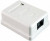 06-0104-B (03-0121-01), Розетка компьютерная 1 вход RJ-45 8р-8с 5 категории