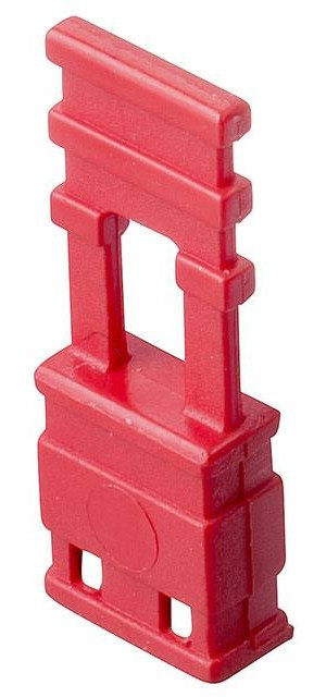 M7681-46, Headers &amp; Wire Housings 14MM JUMPER SKT W/HNDL RED