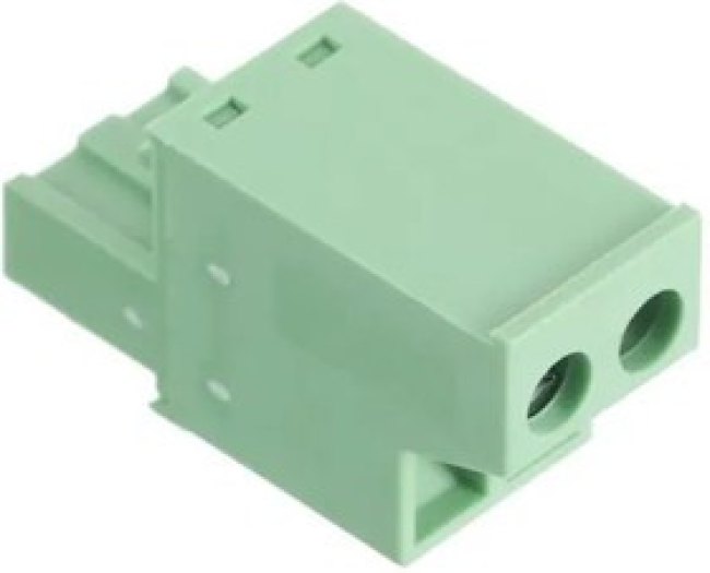 39708-0002, Pluggable Terminal Blocks TERM PLUG HORIZ 5.0MM 2C GREEN