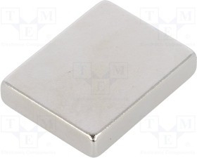GN55.4-ND-26-20.3, Магнит: постоянный магнит, неодимовый, H: 5мм, 51Н, W: 20,3мм