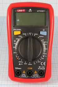 Мультиметр цифровой UT33D+; приб мультиметр\цифр\ UT33D+\\UNI-T