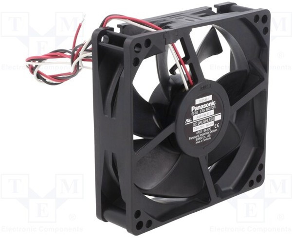 ASFP94391, Вентилятор: DC; осевой; 12ВDC; 92x92x25мм; 57куб.м/ч; 22дБА; шариковый ASFP94391, Вентилятор: DC; осевой; 12ВDC; 92x92x25мм; 57куб.м/ч; 22дБА; шариковый