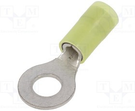 MX-19324-0014, Наконечник: кольцевой, M6, 2,5-6мм2, изолированный, луженые, медь