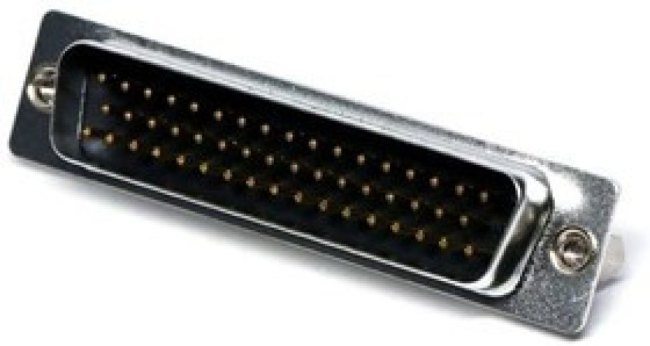 L717SDDG50P, D-Sub Standard Connectors 50P Sz D Std Density Pin