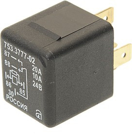 753.3777-02, Реле УРАЛ датчика нагрева топлива АВАР (АО АЗ УРАЛ)