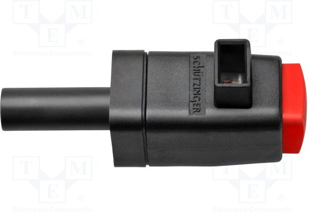 SDK 799 / RT, Зажим лабораторный, красный, 300ВDC, 16А, винтами, никель, 29мм SDK 799 / RT, Зажим лабораторный, красный, 300ВDC, 16А, винтами, никель, 29мм