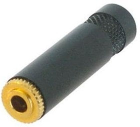 NYS240BG-U, Phone Connectors Cable Jack 3.5mm stereo blk/gold REAN
