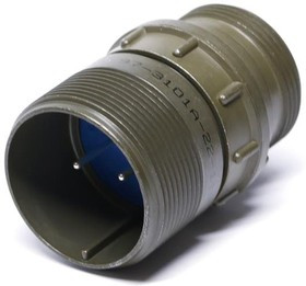 97-3101A-22, Circular MIL Spec Backshells Sz 22 Recept Shell In-Line 97-3101A-22, Circular MIL Spec Backshells Sz 22 Recept Shell In-Line