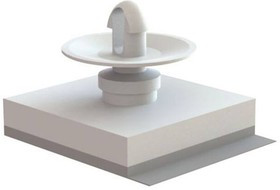 CCBSBT-6-01A-RT, Standoffs &amp; Spacers CB Spt,Adh Mnt,Natural,3/8 in Spc, CB Support,Adh Mnt,Natural