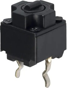 EVQP0E07K, Микропереключатель TACT, SPST, Пол: 2, 0,02A/15ВDC, THT, нет