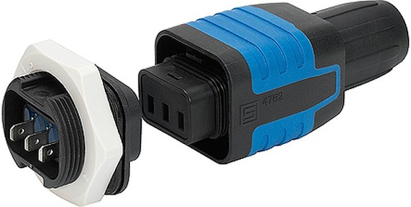 4312.0006, AC Power Entry Modules APPL COUPLER 10A SOLDER BLACK