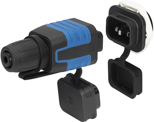 4312.0006, AC Power Entry Modules APPL COUPLER 10A SOLDER BLACK