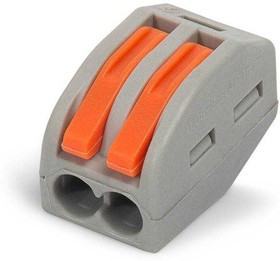 СМК 222-412, Клемма строительно-монтажная 2pin