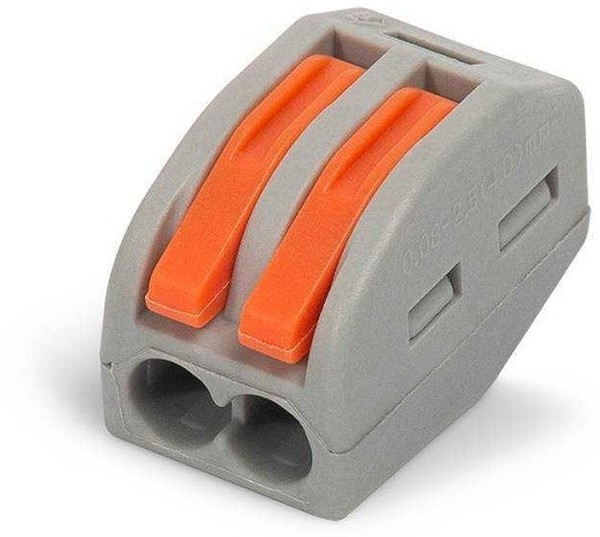 СМК 222-412, Клемма строительно-монтажная 2pin