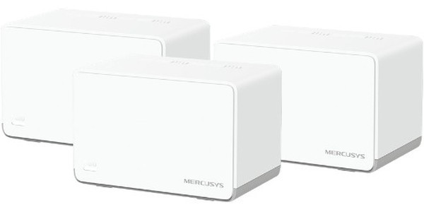 Бесшовный Mesh роутер Mercusys Halo H70X(3-pack) AX1800 10/100/1000BASE-TX компл.:устройство/ крепления/адаптер белый (упак.:3шт) Бесшовный Mesh роутер Mercusys Halo H70X(3-pack) AX1800 10/100/1000BASE-TX компл.:устройство/ крепления/адаптер белый (упак.:3шт)