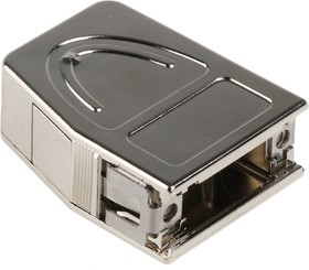 104090M001, 104 Series ABS D Sub Backshell, 9 Way