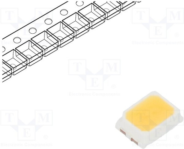 RF-W40QI16DS-EE-Y, LED; SMD; 2216,PLCC2; white neutral; 4?8lm; 3850-4250K; 95; 120°
