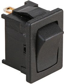 1803.6121-00, Клавишный переключатель, Выкл.-Вкл., SPDT, Без Подсветки, Панель, Черный, 1800 1803.6121-00, Клавишный переключатель, Выкл.-Вкл., SPDT, Без Подсветки, Панель, Черный, 1800