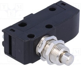 MKV11D10, Микропереключатель SNAP ACTION; с толкателем; SPDT; 6A/250ВAС