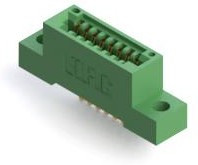 845-008-500-104, CARD EDGE CONN, SINGLE SIDE, 8POS, LUG