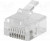 RJ45WK-R, Вилка, RJ45, PIN: 8, короткий, Конф: 8p8c, на провод, IDC, обжим RJ45WK-R, Вилка, RJ45, PIN: 8, короткий, Конф: 8p8c, на провод, IDC, обжим