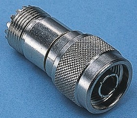 J01043A0832, Straight RF Adapter UHF Socket to N Plug