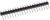 M20-9992046, M20 Series Straight Through Hole Pin Header, 20 Contact(s), 2.54mm Pitch, 1 Row(s), Unshrouded