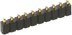 811-S1-002-30-014191, Straight Surface Mount Spring Loaded Connector, 2 Contact(s), 2.54mm Pitch, 1 Row(s), Shrouded