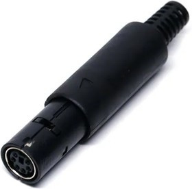 KMDAX-6S, Circular DIN Connectors 6P ASSEMBLY SOCKET CABLE MOUNT KMDAX-6S, Circular DIN Connectors 6P ASSEMBLY SOCKET CABLE MOUNT