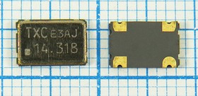 Кварцевый генератор 14.31818МГц, 3.3В, в корпусе SMD 7x5мм, гк 14318,18 \\SMD07050C4\ \3,3В\3S4-1431 Кварцевый генератор 14.31818МГц, 3.3В, в корпусе SMD 7x5мм, гк 14318,18 \\SMD07050C4\ \3,3В\3S4-1431