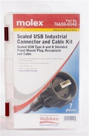 76650-0142, USB Connectors INDUST USB KIT