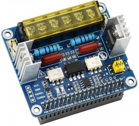 2-CH TRIAC HAT, Плата расширения (HAT) для Raspberry Pi, симистор 2-CH TRIAC HAT, Плата расширения (HAT) для Raspberry Pi, симистор