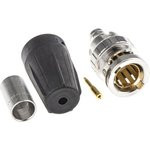 NBNC75BLP7, Разъем РЧ / Коаксиальный, BNC Коаксиальный, Прямой Штекер, Обжимной, 75 Ом, RG59, Латунь NBNC75BLP7, Разъем РЧ / Коаксиальный, BNC Коаксиальный, Прямой Штекер, Обжимной, 75 Ом, RG59, Латунь