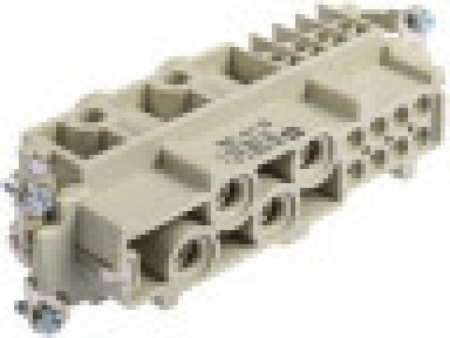 09140023021, Разъем для тяжелых условий, Han-Modular, Module, 2 Контакта, Штекер