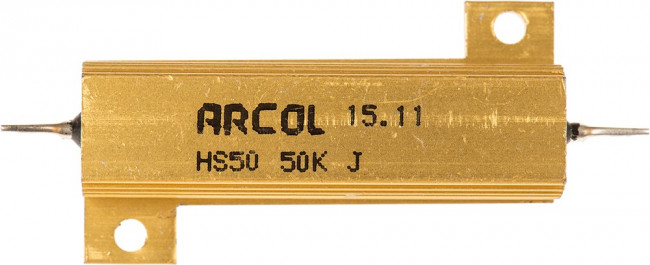 HS50 50K J, Wirewound Resistor 50W, 50kOhm, 5%