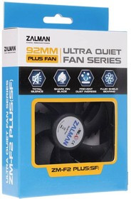 Вентилятор Zalman ZM-F2 PLUS (SF) (92мм, 23dB, 1500rpm, 3pin) RTL