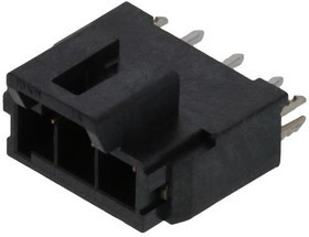 172287-1203, Headers & Wire Housings ULTRAFIT 3.5MM 3CKT HDR VT SGL F BLK15AU 172287-1203, Headers & Wire Housings ULTRAFIT 3.5MM 3CKT HDR VT SGL F BLK15AU