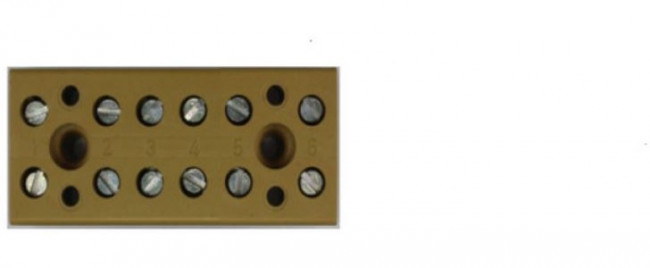 7906090000, Barrier Terminal Blocks BK 6/E
