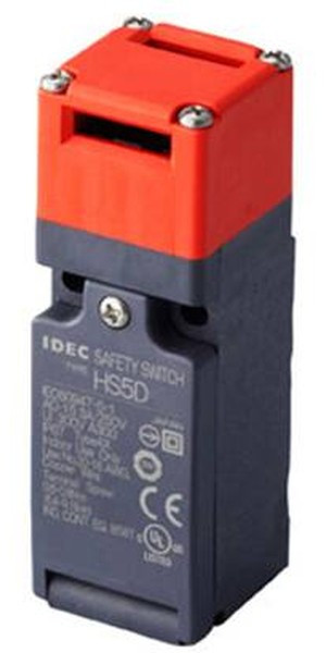 HS5D-02RN, Выключатель безопасности: с ключом, HS5D, NC x2, IP67, 250ВAC/3А