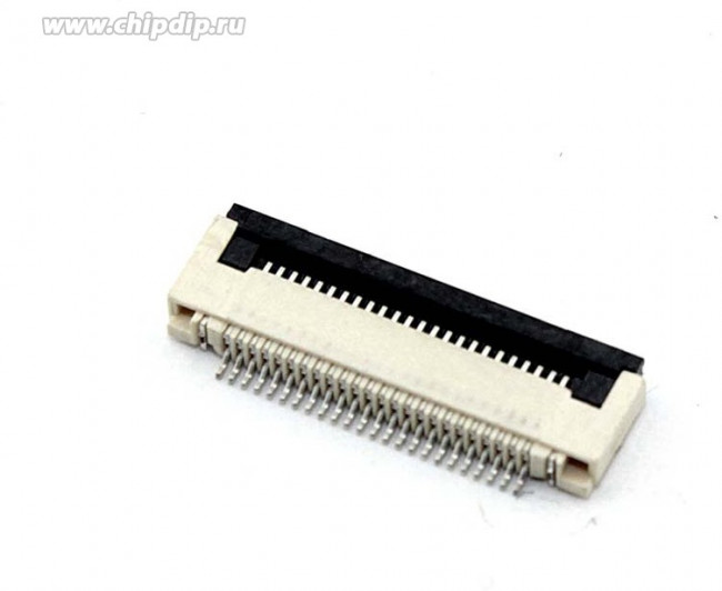 Разъем FPC Flip-Lock 0510-24RLGF 24 pin высота 1мм шаг 0,5мм