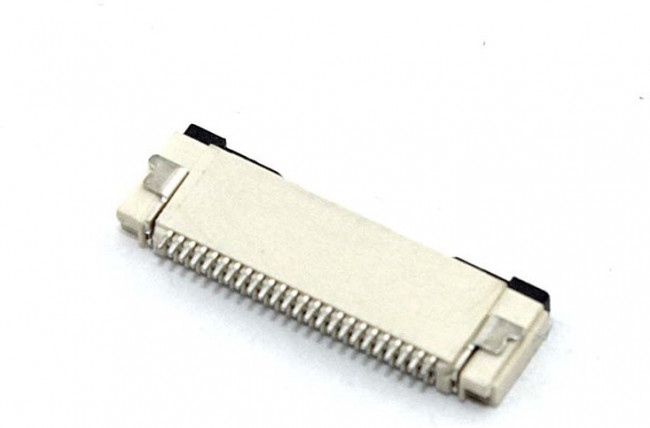 Разъем FPC Flip-Lock 0510-24RLGF 24 pin высота 1мм шаг 0,5мм