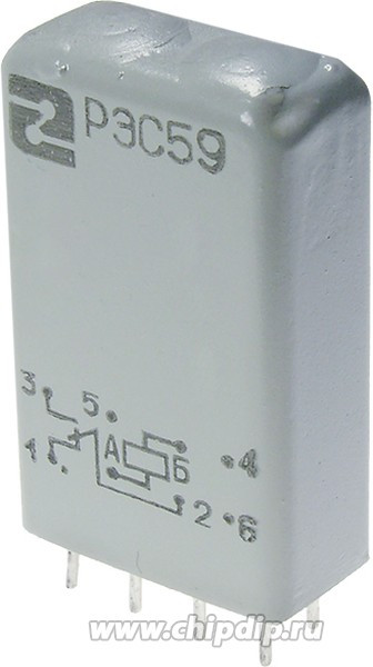 РЭС59А ХП4.500.020-01, (10В) "5" РЭС59А ХП4.500.020-01, (10В) "5"