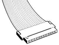 65801-113LF, FFC &amp; FPC Connectors 13P VERT RECEPTACLE