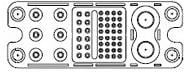 292-10-01100, Heavy Duty Power Connectors SA CONN,SKT