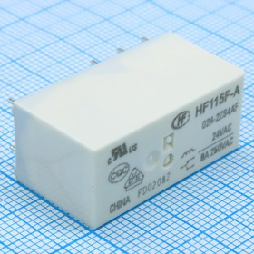 HF115F-A/024-2ZS4AF, DC24V 8A 250VAC (2 Form C) (AgSnO2) / HF115F-A/024-2ZS4AF HF115F-A/024-2ZS4AF, DC24V 8A 250VAC (2 Form C) (AgSnO2) / HF115F-A/024-2ZS4AF